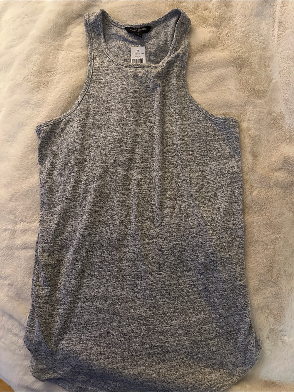 Hollister Gray Heather Men's Tank Top - Slim Athletic Cut